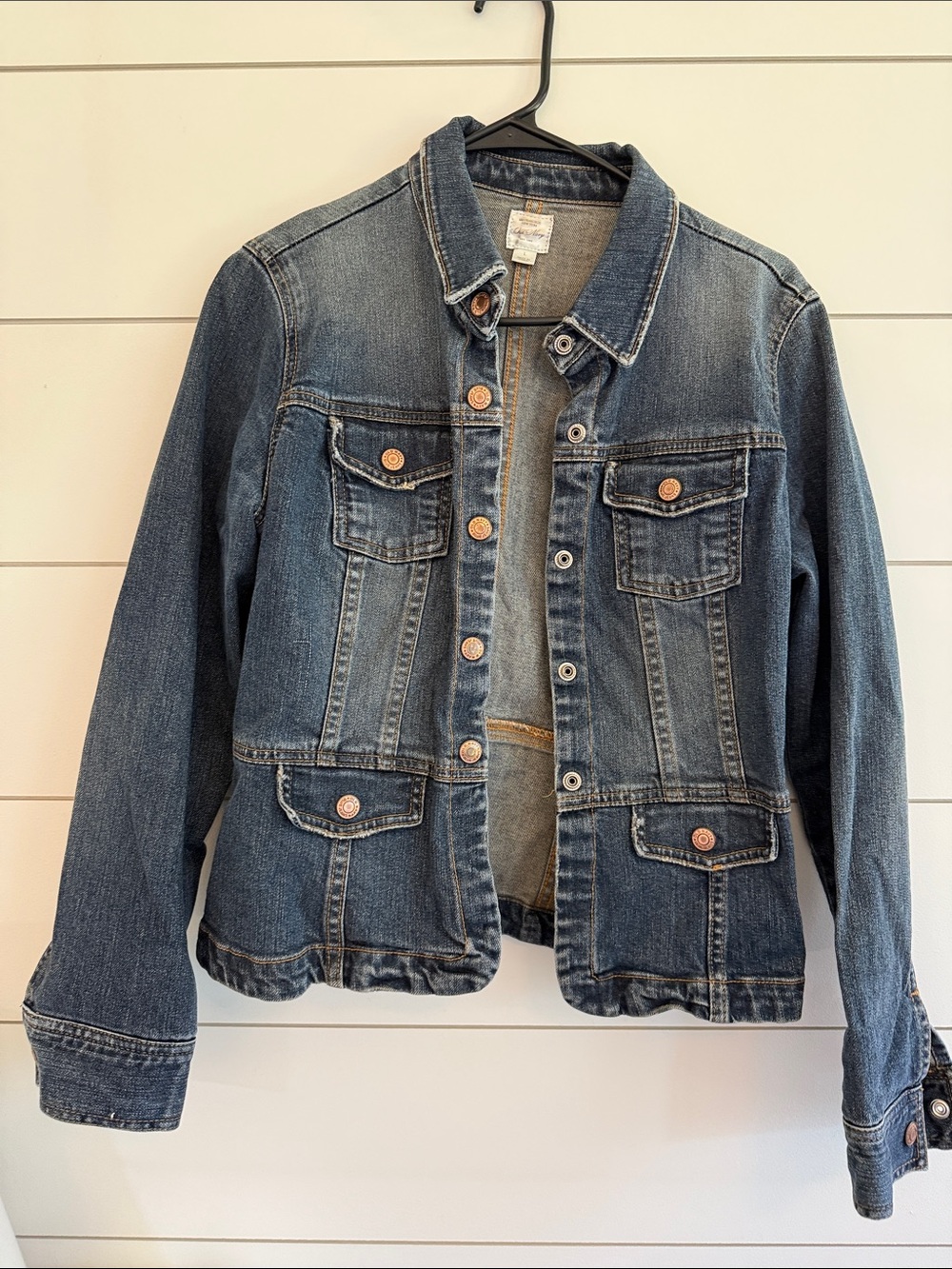 Old Navy Classic Blue Denim Jacket - Women’s Casual